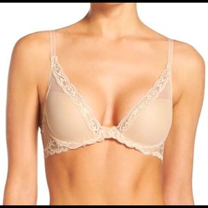 Natori Signature Feathers Nude Underwire Bra